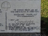 Salonika (Lembet Road) Military Cemetery - Harley, Katherine Mary